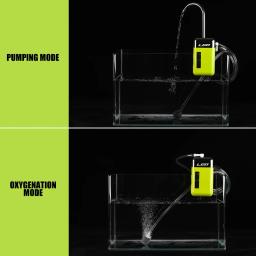Pesca recarregável Bomba De Oxigênio Bomba De Oxigênio Automático, Oxigenação Bomba De Ar Absorvente De Água, Iluminação LED, 3 em 1 - Image 6