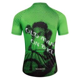 Camisa de ciclismo de manga curta masculina, bicicleta de estrada, MTB Maillot, roupa de verão, velho camisa de bicicleta, 2022 - Image 2