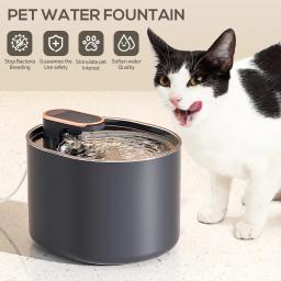 Pet Water Dispenser e Fountain, Cão Waterer, Gatos bebendo suprimentos - Image 1
