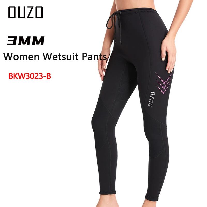 Terno de mergulho em neoprene para homens e mulheres, jaqueta wetsuit, top e calças, split surf, roupa subaquática, 3mm - Image 1