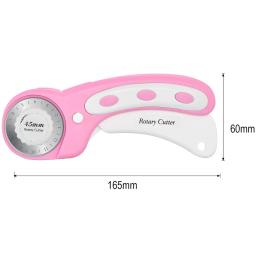 Cortador rotativo de 45mm para tecido, cortador de tecido rotativo com trava de segurança, ferramenta de corte rotativo ergonômico para acolchoar, artes de costura e artesanato - Image 6