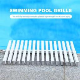 Grade de transbordamento de piscina, acessórios de esporte ao ar livre, placa antiderrapante, grade de drenagem de água, equipamento de piscina - Image 1