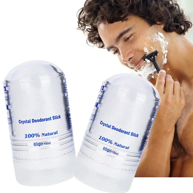 Desodorante Cristal Alúmen Vara 60g - Antitranspirante Natural