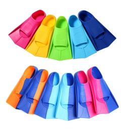 Nadadeiras de mergulho profissional para homens e mulheres, nadadeiras de treinamento de natação, barbatanas curtas de natação, Kids Flippers Equipment Set - Image 6