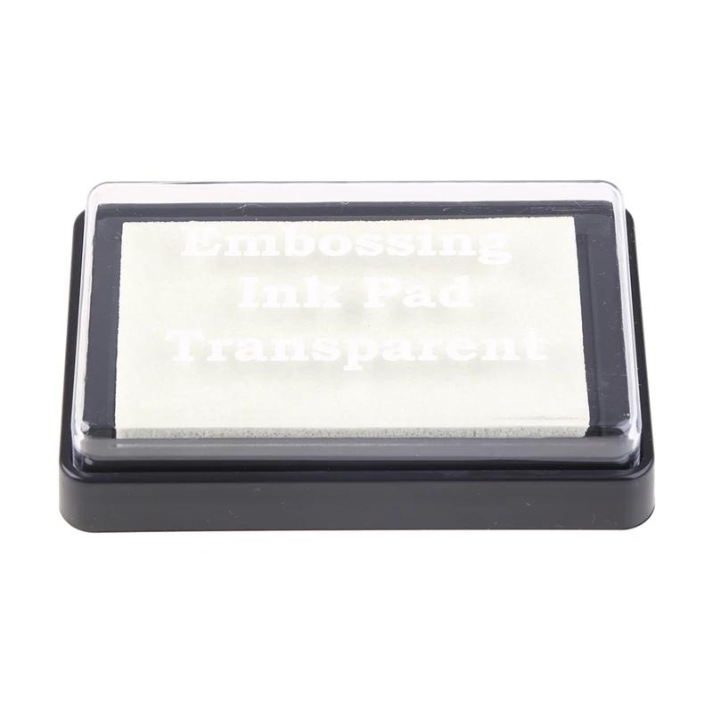 Almofada para gravação relevo, almofada transparente para fazer cartão scrapbook, planejador diy - Image 1