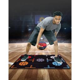 Esteira dobrável de basquete, durável, antiderrapante, drible, equipamento interno e ao ar livre para crianças e adultos - Image 3