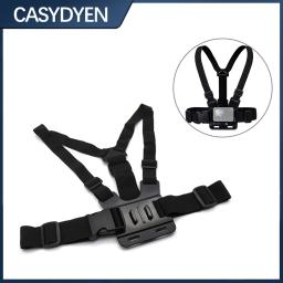 Correia no peito para câmera de ação, arnês para Insta360, acessórios esportivos, apto para Gopro Hero 12, 11, 9, 8, 7, 6, 5 +, 4, Xiaomi Yi, 4K - Image 1