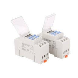 1pc ahc30a/ahc30b 40a 7 dias trilho din lcd semanal programável interruptor de temporizador eletrônico 1no1nc 220vac 12v24vdc 18on/off relé de tempo - Image 2