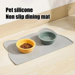 Placemats para Animais, Impermeáveis e Antiderrapantes, Evitar Derramamentos de Alimentos e Água, Fácil de Limpar, Cães e Gatos, 1pc - Image 2