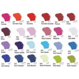 Kit Tinta Acrilica Fosca Para Artesanato 37ml Acrilex Escolha As Cores - Image 4