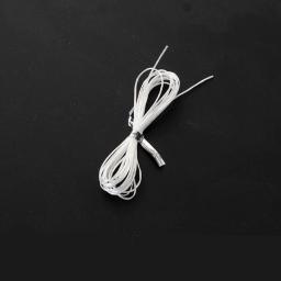 Cordões elásticos brancos para fazer jóias, faça você mesmo, linha de miçangas de látex para pulseira, colar, tornozeleira, corda de linha de borracha de alta elasticidade - Image 6