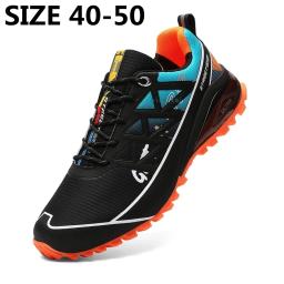 Tênis antiderrapantes leves para homens, calçados esportivos impermeáveis, tênis de corrida respirável, tênis de trail, ao ar livre - Image 1