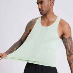 Homens e Mulheres de Atletismo Regata, Colete Running, Speed Sports, Ginásio Camisas de Fitness, Roupas sem mangas, Atleta, Track Field Singlet - Image 5