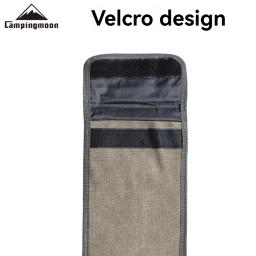 CAMPINGMOON-Portátil Grande Bolsa De Armazenamento De Lona, Outdoor Camping Fogo Esgrima Board, TKB-405-B - Image 3
