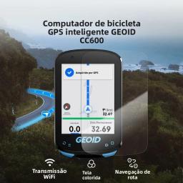 GEOID CC600 Velocímetro de computador de bicicleta inteligente sem fio com WIFI automático ANT Odômetro IPX7 Sistema de navegação de bicicleta - Image 1