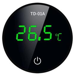 Termômetro de exibição LED para aquário, aquário, alta precisão Stick On - Image 1