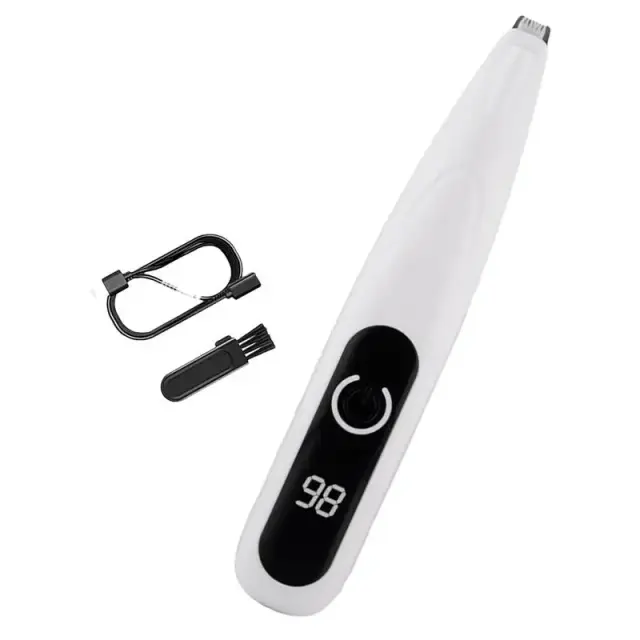 Cortador de Unhas Profissional com Luz LED e Recarregável USB para Cães e Gatos