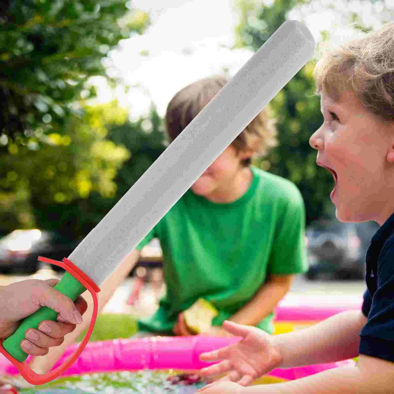 Espada de espuma para crianças Espadas seguras Ferramenta de treinamento de esgrima Brinquedo de sabre infantil Pirate Knights Cosplay Prop Brinquedos, Brinquedo do menino - Image 1