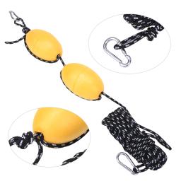 Kayak Boat Leash Rope com bola flutuante, gancho de aço inoxidável, pesca à deriva acessório - Image 5