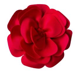 Broches de flores de tecido para mulheres Corsage vestido de casamento elegante, alfinetes de lapela elegantes, acessórios de jóias, 30cm - Image 3