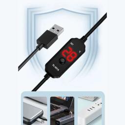 Aquecedor submersível ajustável de aquário, display digital controlador de temperatura externo para aquário, 20W, 25W - Image 6