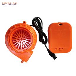 Bomba de ar e caixa de bateria para trajes infláveis, ventilador pequeno comum, porta usb, n ° 5, 4pcs n ° 5 - Image 1