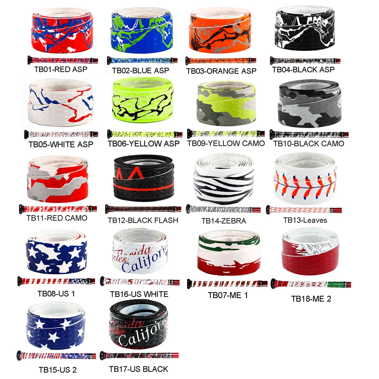 AMASLI-Fitas antiderrapantes do aperto do bastão do basebol, Sweatband para o softball, acessórios desportivos, 5 PCes, 10 PCes, 20 PCes - Image 1