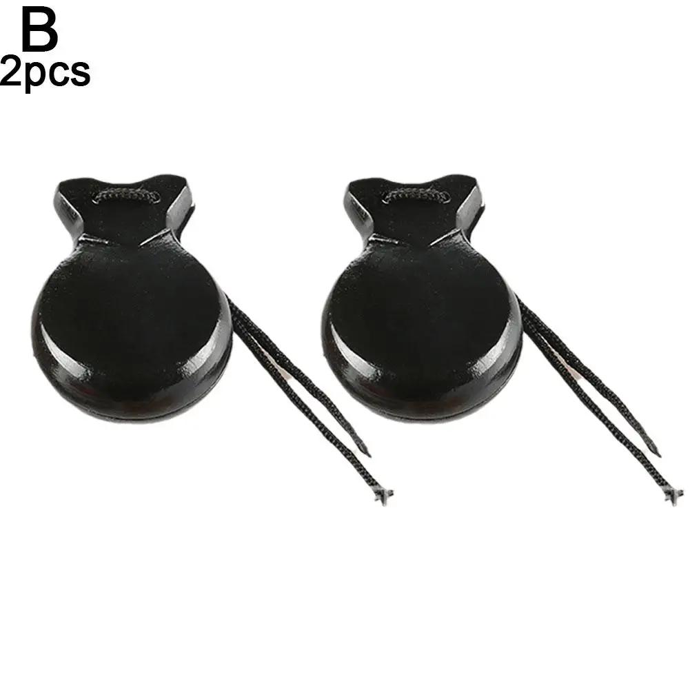 Castanhola tradicional espanhol com Cordas, percussão instrumentos de madeira, mão instrumento musical, dança, 2pcs - Image 1
