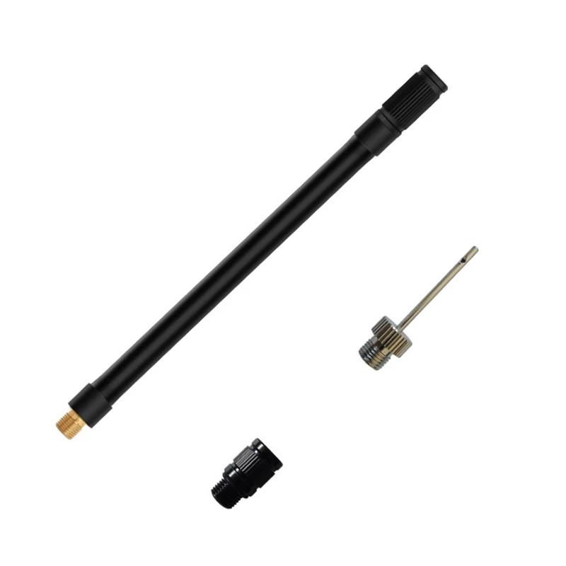 Bocal ar inflação para bomba ar, agulhas para bomba ar com mangueira extensão, envio direto - Image 1