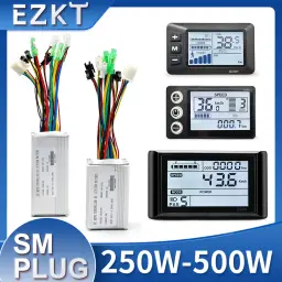 Kit de conversão de bicicletas elétricas com display LCD, Hub Motor, E-Bike, Compatível com S866, GD01, S900, 250W, 500W, 15 A, 22A - Image 1