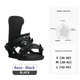Personalização para iniciantes, fixações de esqui, base durável e resistente, fixador de sapato de neve para homens e mulheres - Image 3