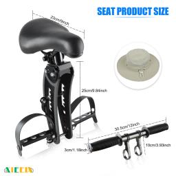 Assento de bicicleta destacável para crianças, assento de criança, amortecedor, pedal guardrail - Image 2