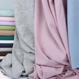 Tecido de malha elástica de algodão modal para crianças, pijama ultrafino, conjuntos de roupas domésticas, tecido DIY artesanal, TJ20273, 150x50cm - Image 1