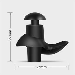 Natação Nose Clip Ear Plug Set W/ Box Ambiental Suave Silicone NoseClip & EarPlugs para Crianças Adultos Iniciantes Natação Mergulho - Image 4