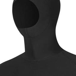Top masculino de wetsuit com capuz, mergulho livre e caiaque subaquático, adultos - Image 5