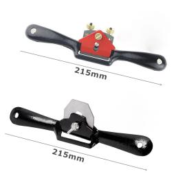 Ajustável madeira mão plaina, aparar ferramentas manuais, madeira corte borda cinzel ferramenta com parafuso ou lâmina, 9 "avião spokeshear - Image 4