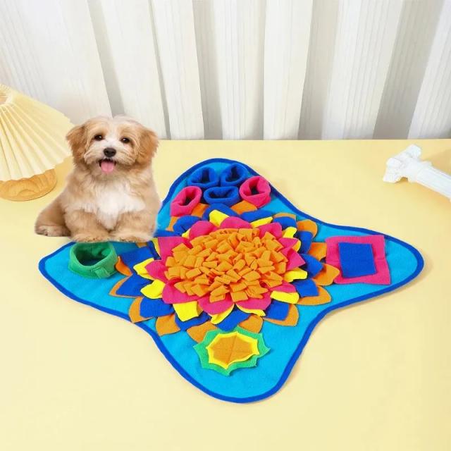 Tapete de Treinamento para Animais: Educativo, Antiestresse, Resistente a Mordidas, Slow Food para Cães e Gatos, Ecológico e Confortável