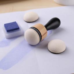 Mini ferramentas de mistura de tinta com aplicadores redondos de substituição de espuma com cúpula para scrapbooking cartão fundo fazendo ferramenta manual 2021 quente - Image 4