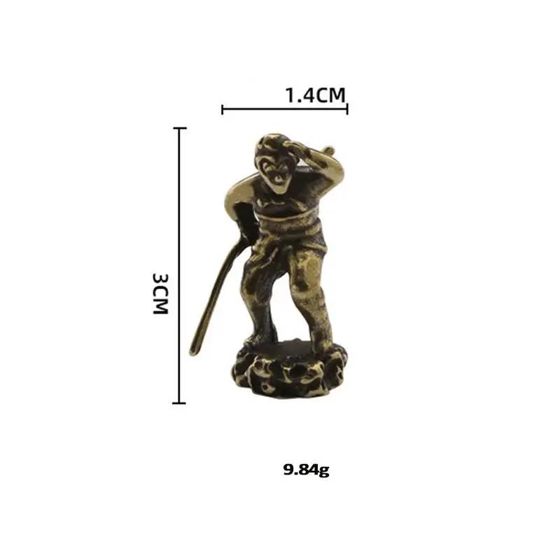 Miniaturas de Caráter Mitológico de Sun Wukong, Viagem ao Oeste, Mini Estátuas de Cobre, Cultura Tradicional Chinesa - Image 1
