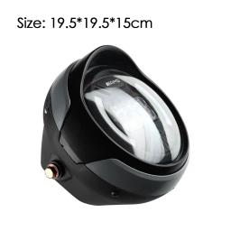 Peças elétricas da iluminação do triciclo, farol da E-bicicleta, lâmpada do diodo emissor de luz, conector fácil, acessórios retrofitting, impermeáveis, 3 fios, 48V-60V - Image 5