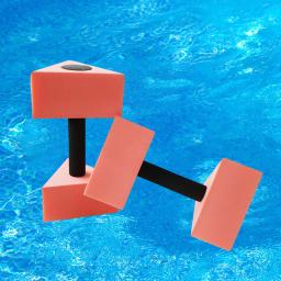 Exercício Aquático Triangular Halteres, EVA Equipamento Portátil, Durável, Fácil de Secar, Flutuante, Natação, Adultos, Crianças - Image 3