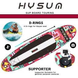 Prancha de Natação Inflável Double Layer Sup Surfboards Leash Portátil Sap Pad Deck Paddle Surf Board Para Esportes Aquáticos Para Surf - Image 4