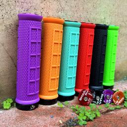 Ultraleve Mountain Bike Grips, guidão de ciclismo, sílica Gel, antiderrapante, absorção de choque, único bloqueio de expansão, MTB bicicleta Grips - Image 3