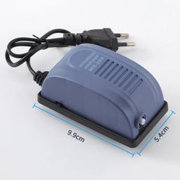 Aquário Bomba De Ar Com Tomadas Únicas, Bomba De Oxigênio De Baixo Ruído, Peixes Ajustável Aerador Tanque, AC 220V-240V - Image 3
