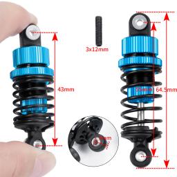 Trinood metal amortecedor cvd eixo de acionamento bateria placa montagem braço suspensão para 1/10 tamiya tt02 conjunto completo peças atualização - Image 2