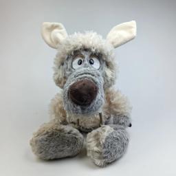 Brinquedo de pelúcia animal lobo mau grande, desenhos animados fofos, boneca de pelúcia macia, presente de aniversário, adereços atmosfera, 35-50cm - Image 2