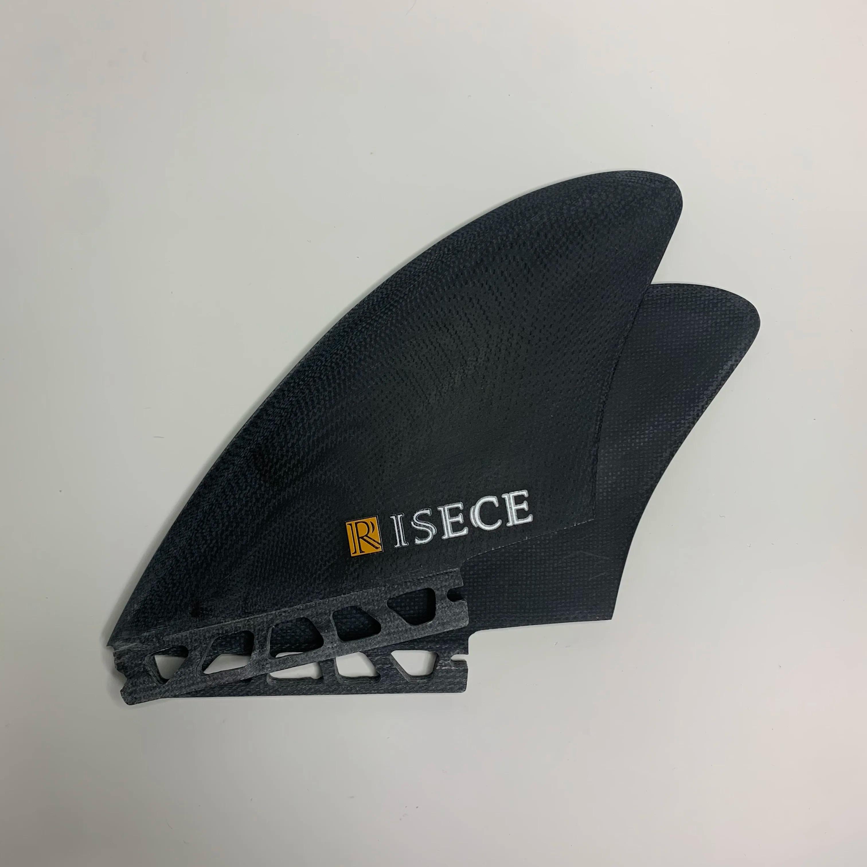 RISECE FCS-Prancha de Surf Quilhas Twin Fins, Fibra de Vidro Single Tab, Twin Fin, Vidro Performance, 2 Unidades - Image 1