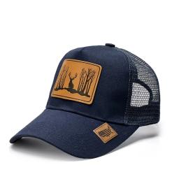 Bonés de beisebol de couro de luxo para homens e mulheres, viseiras esportivas masculinas, chapéu de sol snapback, moda trucker - Image 4