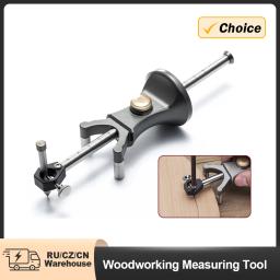 Carpintaria Linear Arc Scriber, Ferramenta de medição, Marcação Gauge Scribers, Ferramenta de desenho de linha paralela, DIY Wood Working Scribe Tools - Image 1
