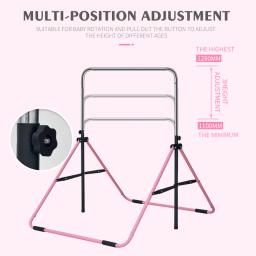 Barra De Treinamento Horizontal Ajustável Para Crianças, Treinamento De Ginástica Em Casa, Pull Up Bar, Qualidade Garantida, Preço Baixo - Image 5